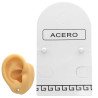 3 MM AROS PERLADOS ARO