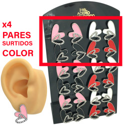 X4 PARES 2 CORAZON UNO DE...