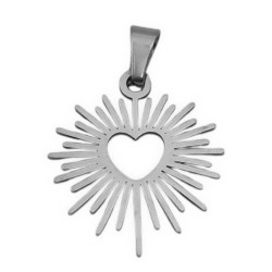 SAGRADO CORAZON DE JESUS SOL RADIANTE DIJE