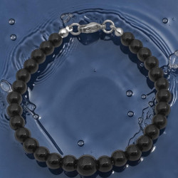 ONIX NEGRO 6MM-20CM PULSERA