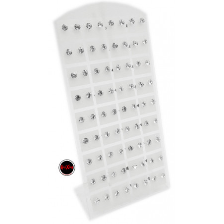 4MM BLISTER x36 STRASS CRISTAL AROS