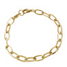 DORADO CLIP PLANO 1.2 (6*12MM) - 20CM PULSERA