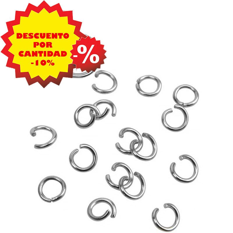 1.0*8MM * (100 UNIDADES) ARGOLLAS DE UNION