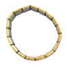 COMBINADA PULSERA ITALIANA 9MM ACERO QUIRURGICO PULSERA