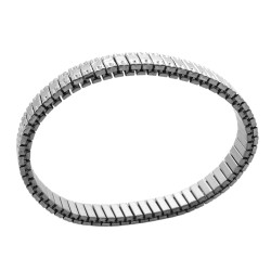 PULSERA ITALIANA 9MM ACERO QUIRURGICO PULSERA