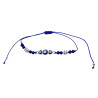 BLISTER x12 HILO 3 OJOS TURCOS CUENTAS Y CILINDROS PULSERA / TOBILLERA