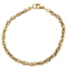 DORADO TURBILLON ESPEJADA 0.6 (3.6MM) - 17CM PULSERA