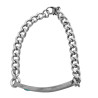 CHAPA CURVA 7*43MM HER KING P/ GRABAR IDENTIFICACION PULSERA