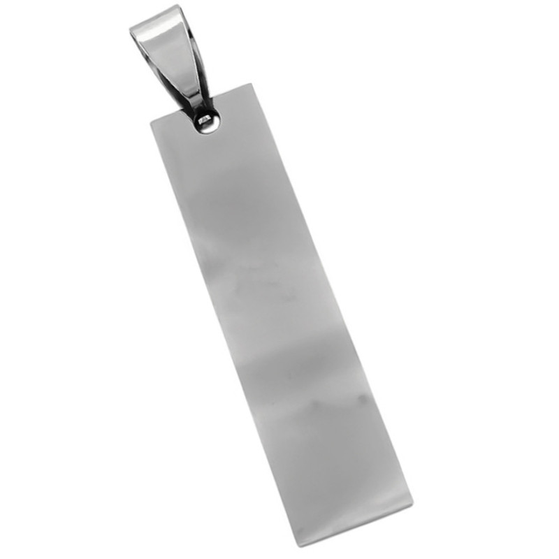 10*40MM RECTANGULO IDENTIFICACION GRABAR DIJE