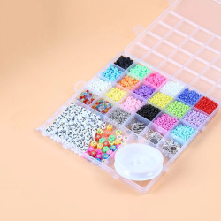 CAJA PLASTICA 20*19CM PROFUNDIDAD 1.8M 26 DIVISIONES