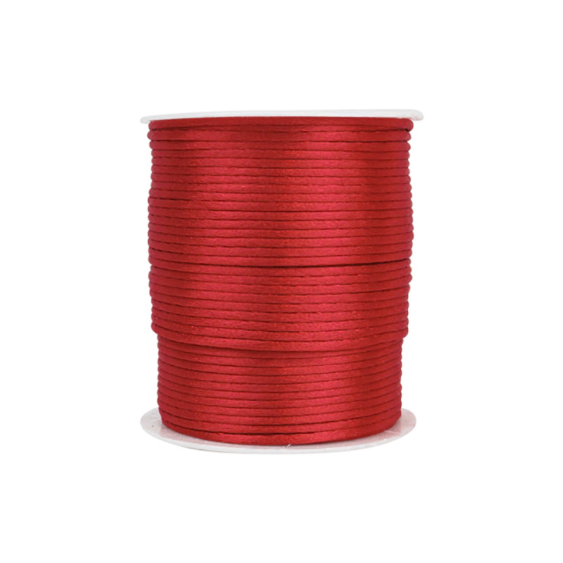 ROJO 2.5*100Y HILO DE SEDA