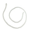 3MM CRISTAL TRASLUCIDO CUENTA FACETADA PERFORADA VIDRIO TIRA
