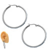 45 MM ARGOLLA CONTORNO STRASS CRISTAL ARO