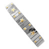 PULSERA ITALIANA LA DEL CAMPEON 12.3MM ACERO QUIRURGICO PULSERA