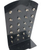 DORADO BLISTER X12 PARES CEREZAS DE CUBIC Y STRASS AROS