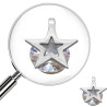 ESTRELLA Y CUBIC DIJE