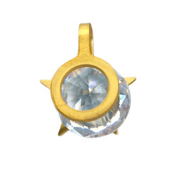 DORADO ESTRELLA Y CUBIC DIJE