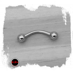 BLISTER x12 EN 4MM CEJA SURTIDO PUNTA / REDONDO PIERCING