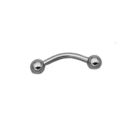 BLISTER x12 EN 4MM CEJA SURTIDO PUNTA / REDONDO PIERCING