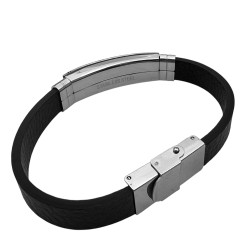 CUERO 1 MODULO GUARDA PAMPA Y 2 TERMINACIONES REGULABLE SE PUEDE GRABAR PULSERA