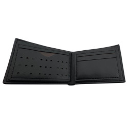 NEGRO BILLETERA HOMBRE CLASICA URBANA EN CAJA