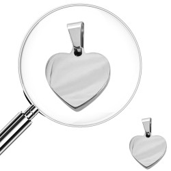 PREMIUM CORAZON PLANO 15MM DE 4.5MM DE ESPESOR SE PUEDE GRABAR DIJE