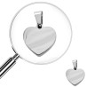 PREMIUM CORAZON PLANO 15MM DE 4.5MM DE ESPESOR SE PUEDE GRABAR DIJE