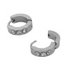 X3 PARES BISAGRA C/ 1 - 2 O 3 STRASS ARO