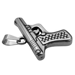 PISTOLA 3D 38*24MM PREMIUM DIJE