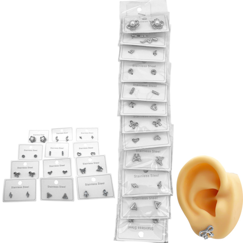 TIRA X12 PARES DISTINTOS C/ CUBIC ARO