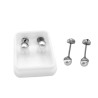 BLISTER X12 PARES ABRIDOR 4-5-6MM PERLA C/BASE ARO