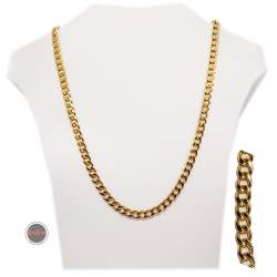 DORADO GROUMET PLANA 2.0NK - 60CM ACERO CADENA