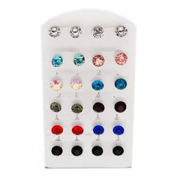 5MM AROS STRASS COLOR BLISTER X 12 PRS