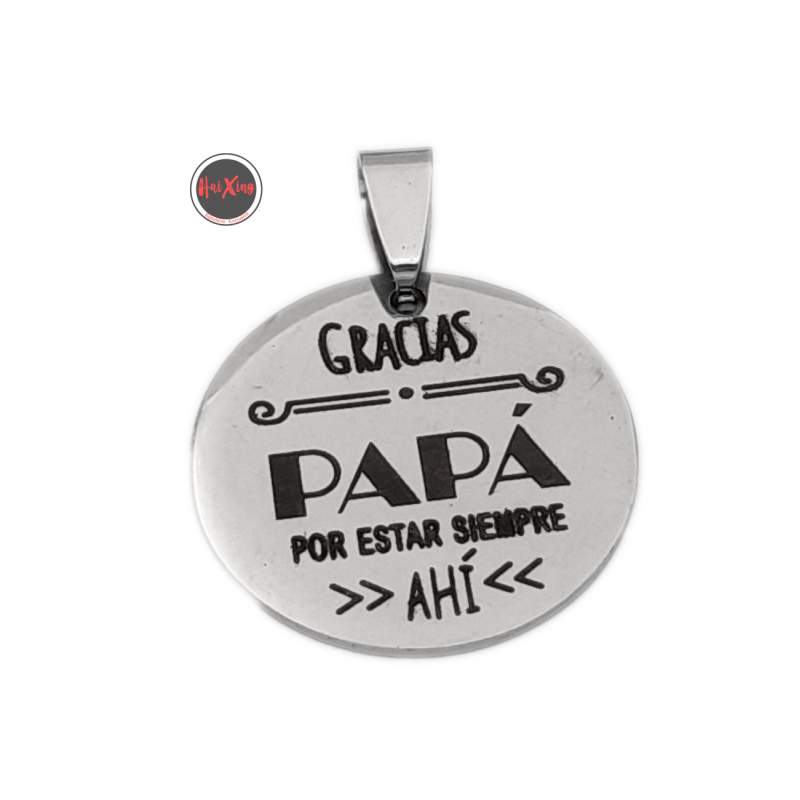 GRACIAS PAPA POR ESTAR SIEMPRE LASER DIJE