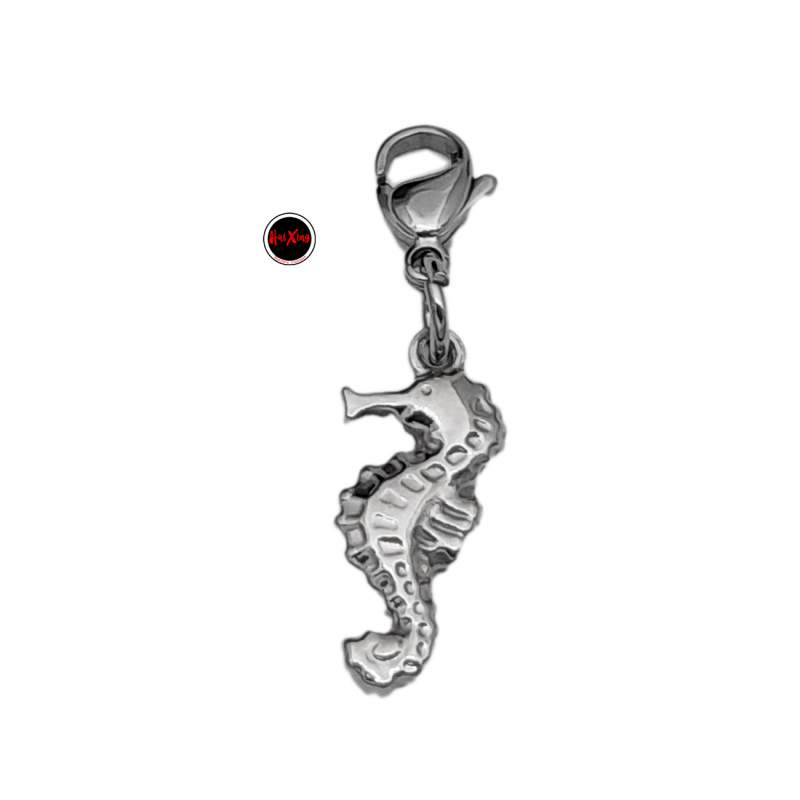 HIPOCAMPO C/ MOSQUETON P/ PULSERA DIJE