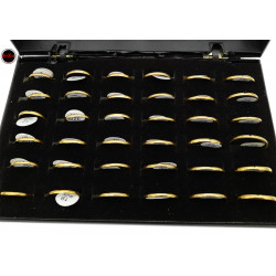 DORADO ALIANZA 2MM ACERO ANILLO