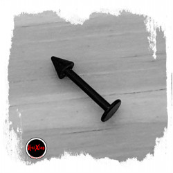 NEGRO BLISTER x12 MENTON SURTIDO PUNTA / REDONDO PIERCING