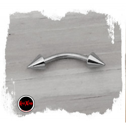 BLISTER x12 EN 3MM CEJA SURTIDO PUNTA / REDONDO PIERCING