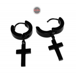 NEGRO BLISTER x12 PRS CRUCES NEGRAS MIXTAS AROS BISAGRA CRUZ SURTIDOS AROS